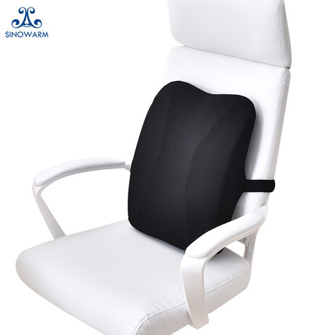 Ergonomic Memory Foam Lumbar Cushion for Car Seat