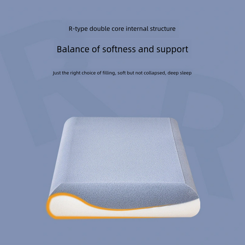 Slow Rebound Cervical Support Memory Foam Pillow