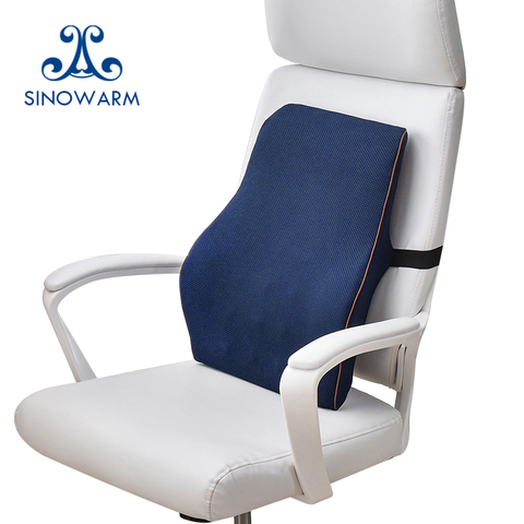 Ergonomic High‑Back Memory Foam Lumbar Cushion