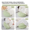 Ergonomic Seashell Memory Foam Pregnancy Pillow