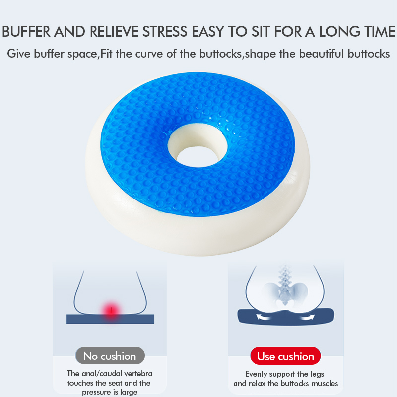 Ergonomic Memory Foam Seat Cushion