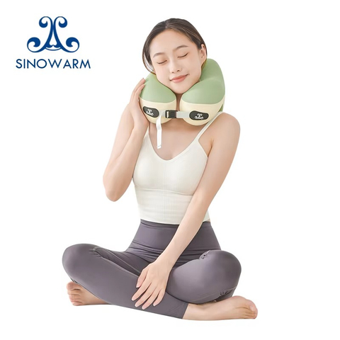 Memory Foam U-Shape Travel Pillow with Storage Bag 