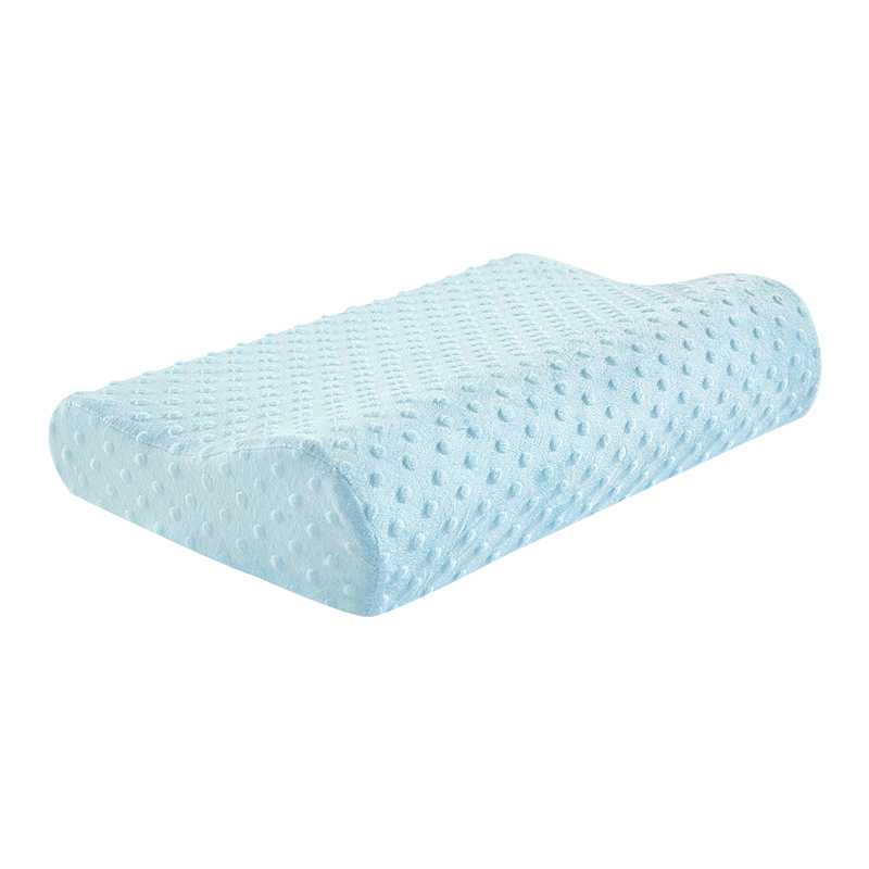 Ergonomic Neck Support Wave Shape Memory Foam Pillow