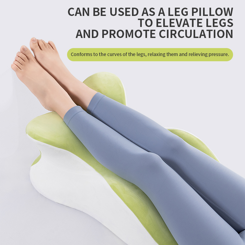 Multifunctional Ergonomic Curved Design Memory Foam Sex Couple Pillow