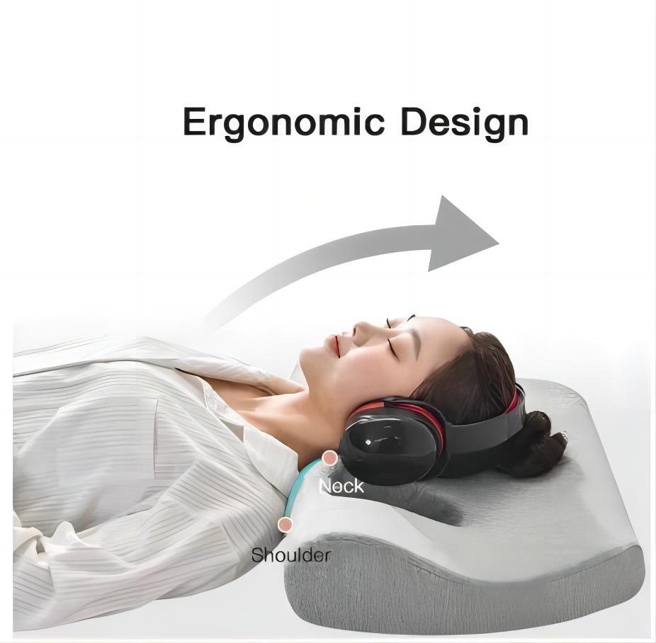 Ergonomic Couple Memory Foam Pillow