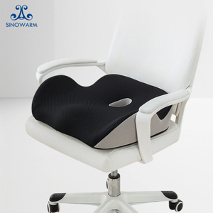 W-Shaped Ergonomic Memory Foam Seat Cushion