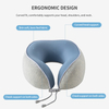 Memory Foam U-Shape Travel Pillow with Storage Bag 
