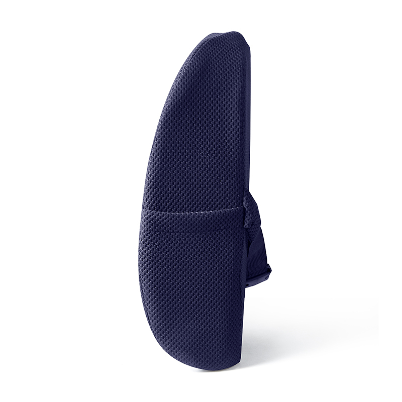 Massage Dot Memory Foam Lumbar Support Pillow with Side Pocket