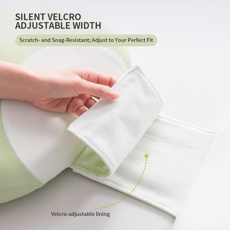 Ergonomic Seashell Memory Foam Pregnancy Pillow