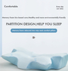Slow Rebound Cervical Support Memory Foam Pillow