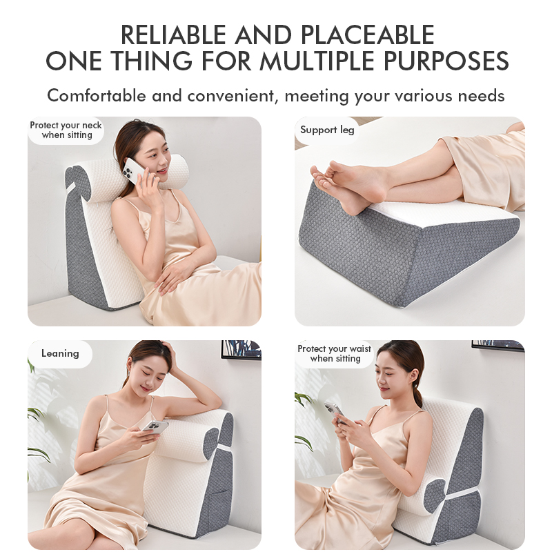 Ergonomic 2-in-1 Multi-functional Wedge Pillow