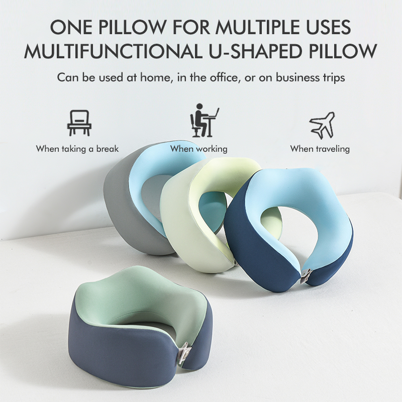 Memory Foam U-Shape Travel Pillow 