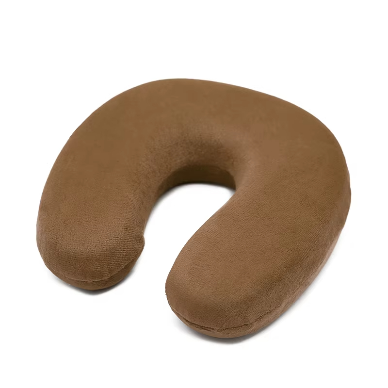 Small Size Memory Foam Travel Neck Pillow for for Airplane Flights