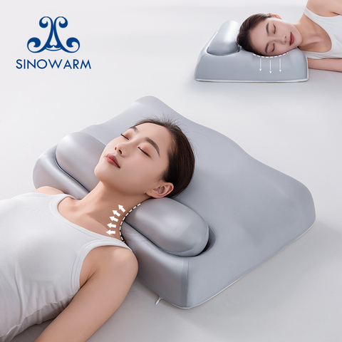  2 in 1 Ergonomic Memory Foam Beauty Pillow