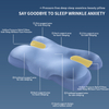 Anti-Wrinkle Beauty Pillow | H-Shaped Memory Foam Sleep Pillow 