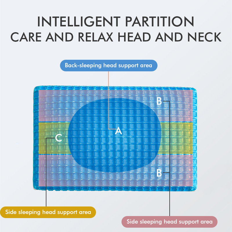 Slow Rebound Cervical Support Memory Foam Pillow
