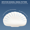 Seashell Shaped Ergonomic Cervical Neck Support Memory Foam Pillow 