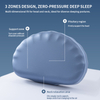 Seashell Shaped Ergonomic Cervical Neck Support Memory Foam Pillow 