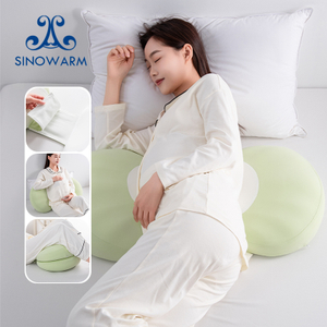 Ergonomic Seashell Memory Foam Pregnancy Pillow