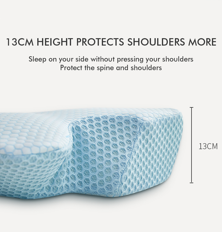 Slow Rebound Cervical Support Memory Foam Pillow