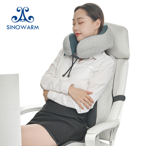 Memory Foam Travel Neck Pillow for Neck Pain Relief