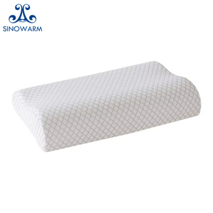 Ergonomic Neck Support Wave Shape Memory Foam Pillow