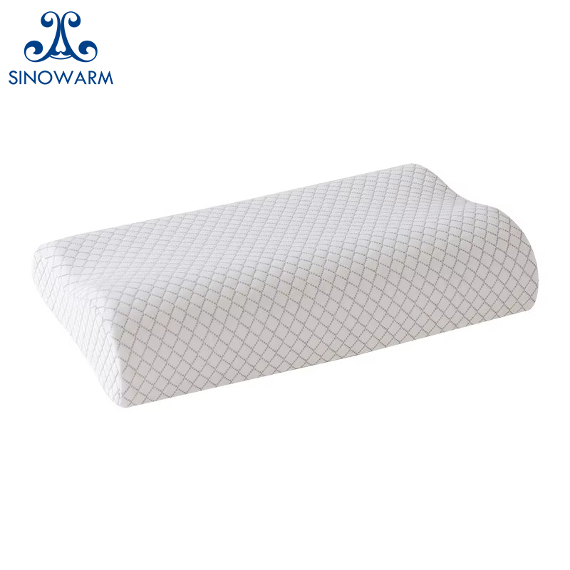 Ergonomic Neck Support Wave Shape Memory Foam Pillow