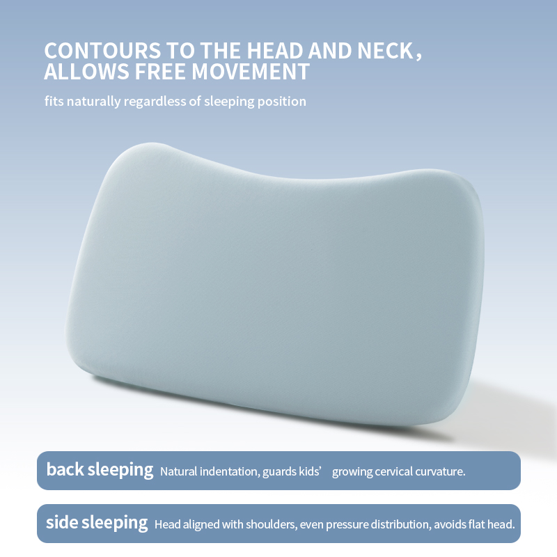 Memory Foam Anti Flat Head Pillow for Newborn