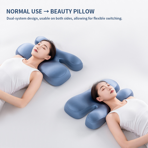 Anti-Wrinkle Beauty Pillow | H-Shaped Memory Foam Sleep Pillow 