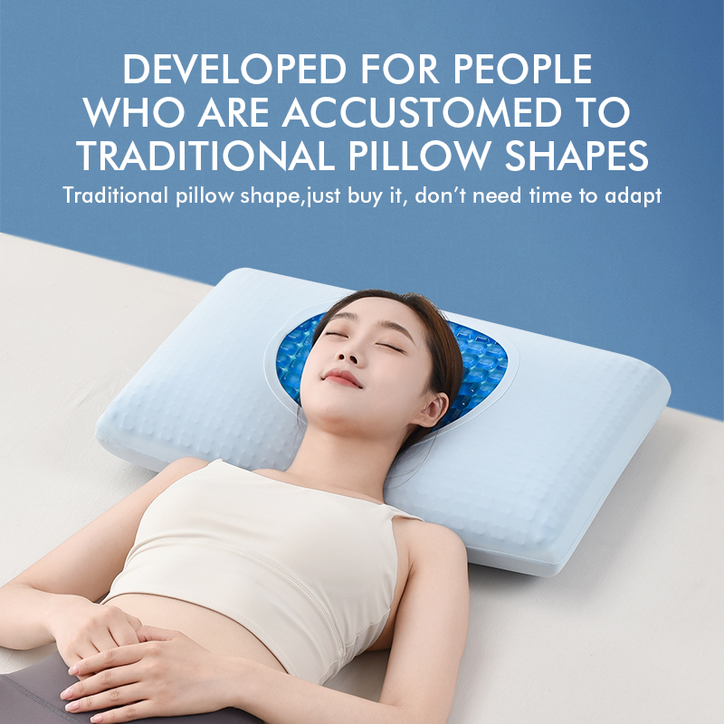 Slow Rebound Cervical Support Memory Foam Pillow