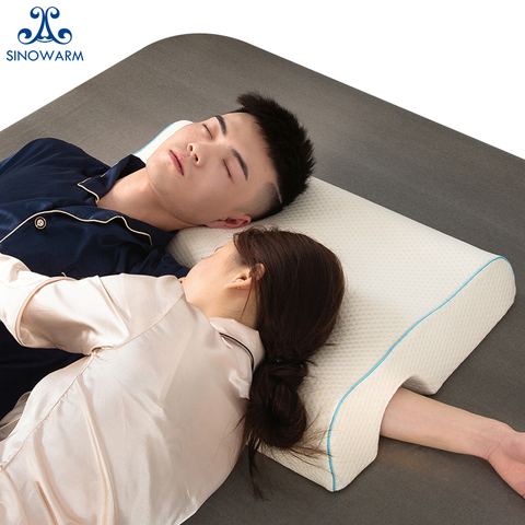 Ergonomic Couple Memory Foam Pillow