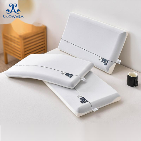 Slow Rebound Cervical Support Memory Foam Pillow